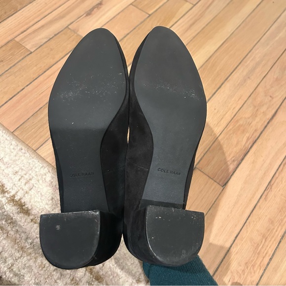 Cole Haan Elegant Black Women's Block Heel Pumps size 8 - Picture 7 of 8